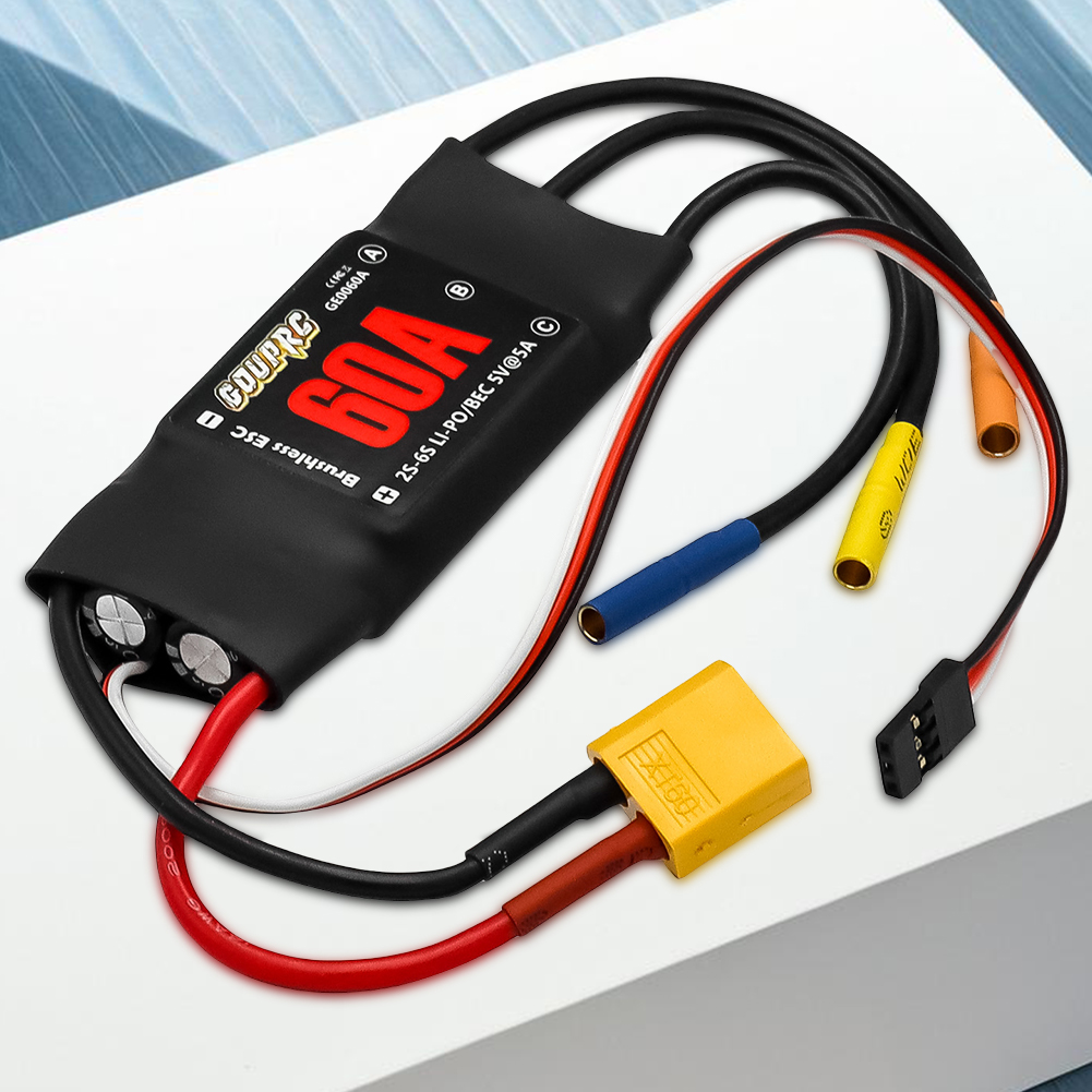 Drone Helicopter Rc - Controlador Eletrônico de Velocidade 60A com