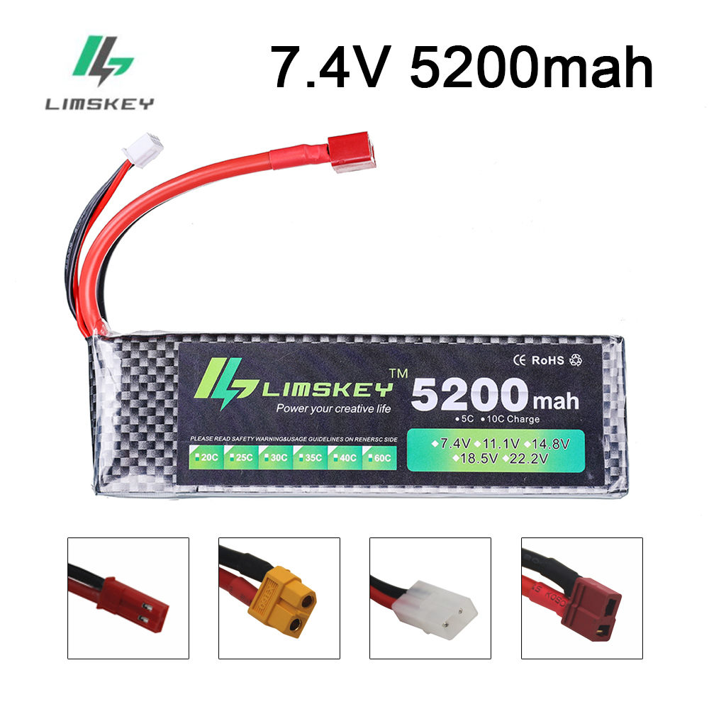 Drone Rc Boat - Limskey bateria de energia 7.4v 5200mah