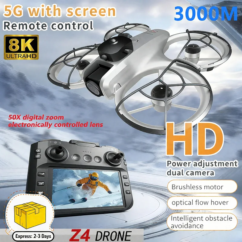 Drone Pro Rc Ufo - Novo Drone MINI Z4 4K Profissional