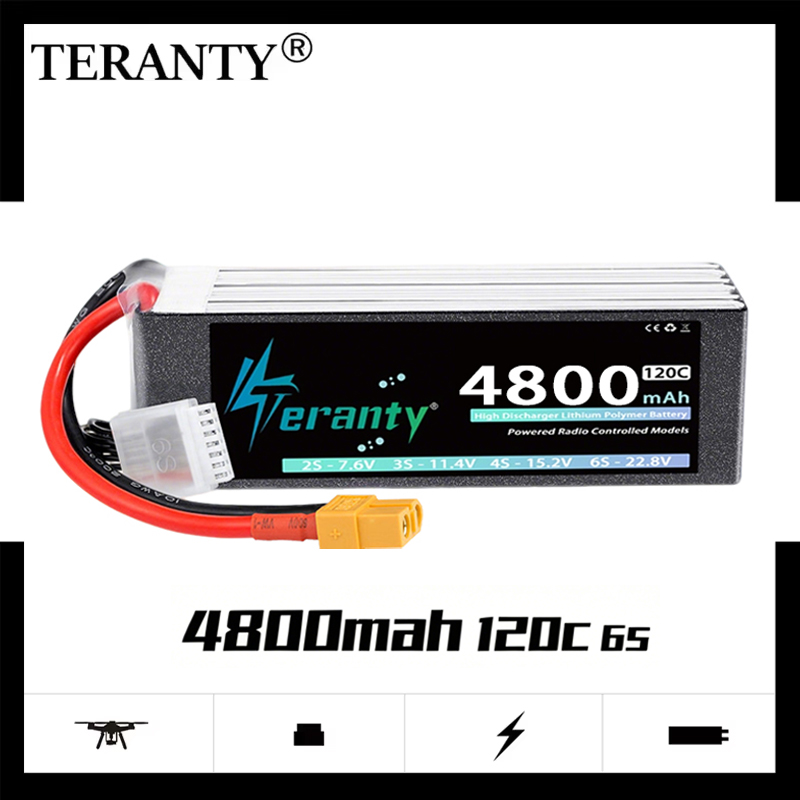 Drone Rc Leading - Bateria Lipo TERANTY 6S 4800mAh 22.8V