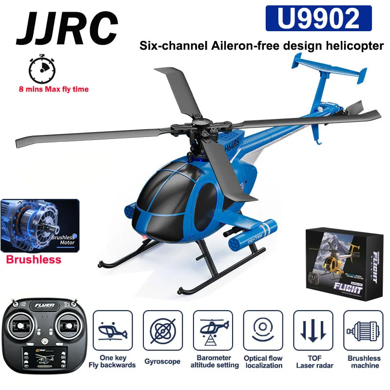 Drone Rc Fighter Jet - Novo Helicóptero RC MD500 2026 -