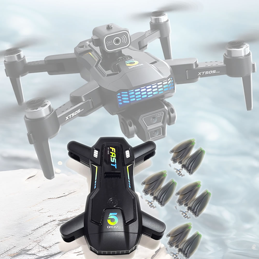 Xt505 Rc Drone - Drone Dobrável Original LSRC LS-XT505 com