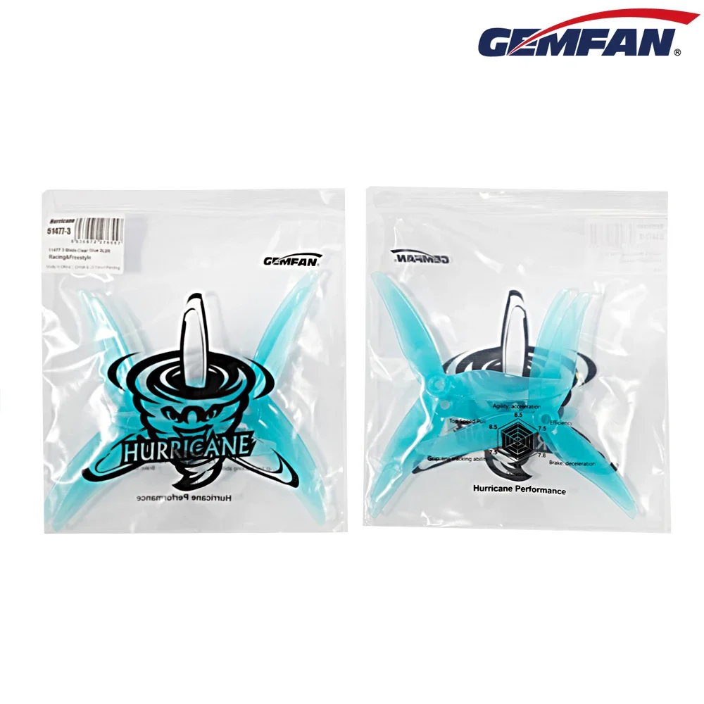 Drone Rc Parts - 10 pares (10cw + 10ccw) gemfan