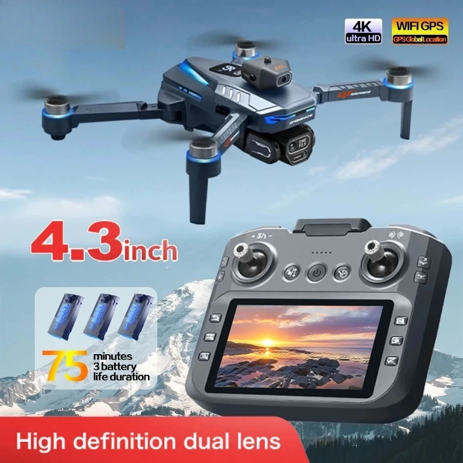 Rc Drone E88 - Drone Original GT8 com câmera dupla