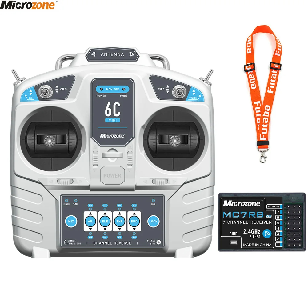 Drone Rc Ufo - Transmissor Controlador MicroZone com Receptor, Sistema
