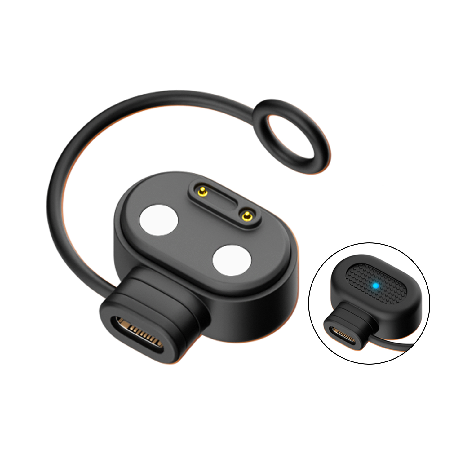 Drone Z1 - Adaptador de Carregamento Magnético USB Tipo