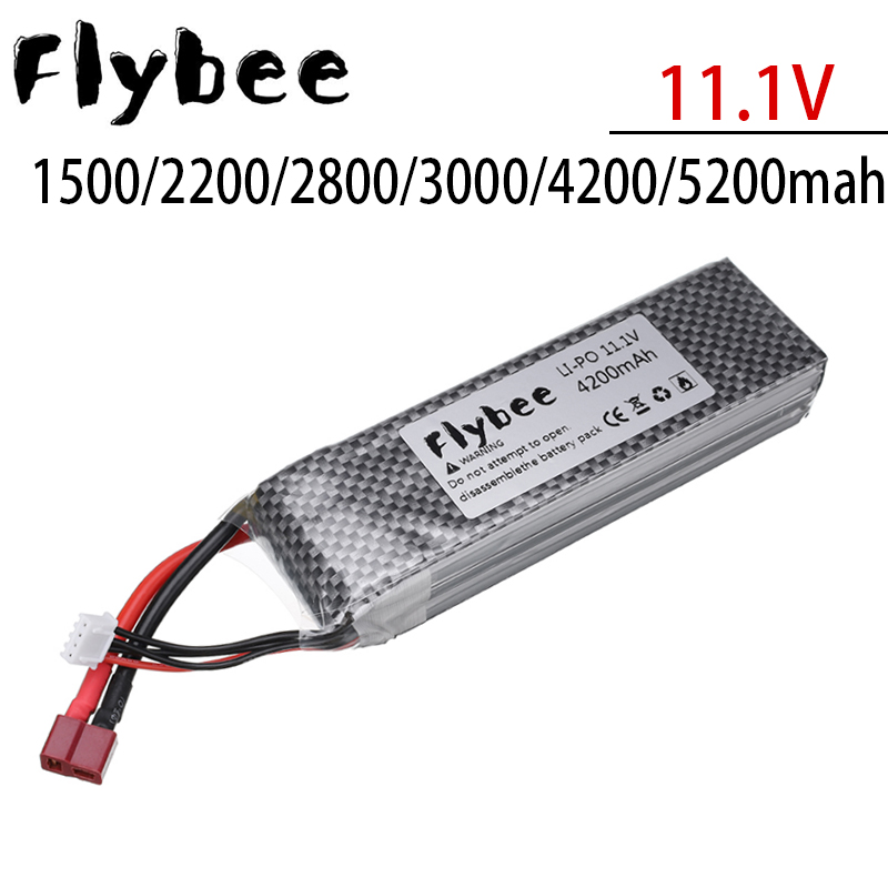 Drone Rc Leading - Bateria de 11.1v 3s lipo, 1500/2200/2800/3000/4200