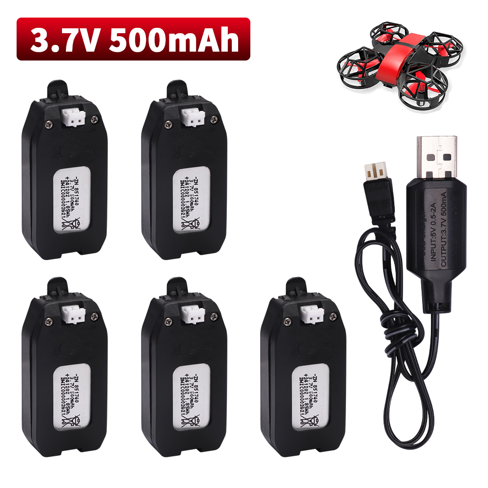 Drone Rc Leading - Bateria de lítio 3.7v 500mah para