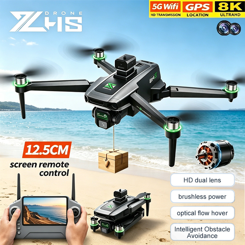 Drone Pro Rc Ufo - Drone Profissional ZH8 com Controle Remoto,