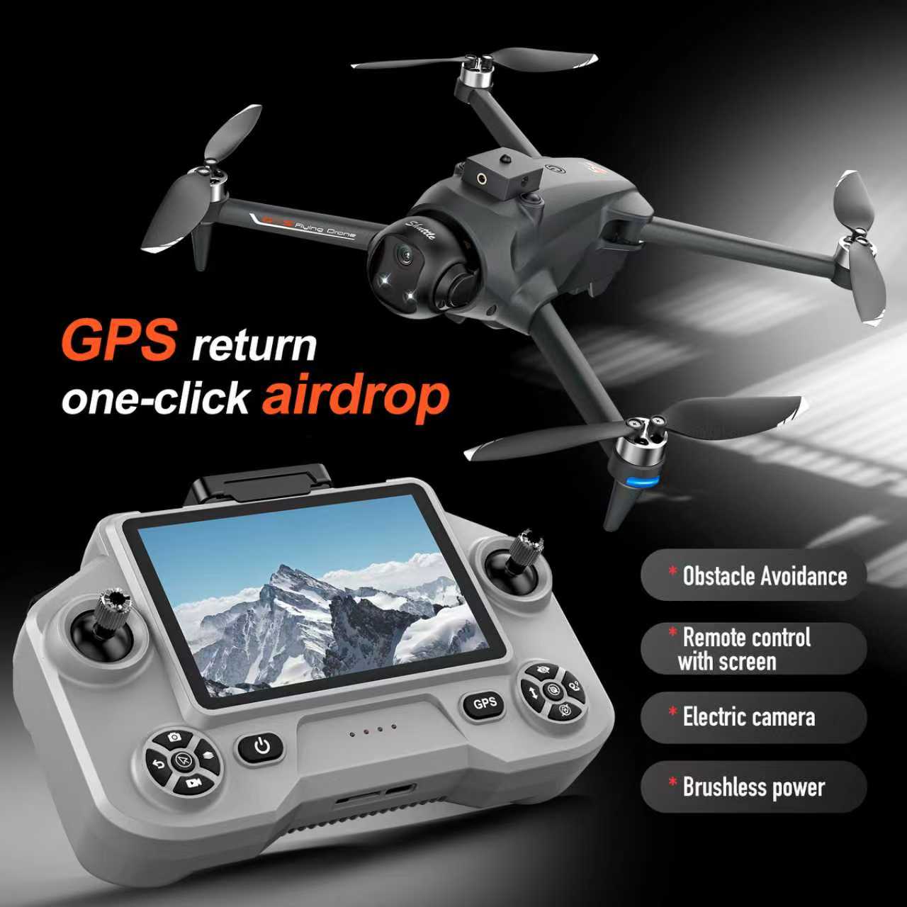 Drone Gps Rc Tt36 - Drone Quadcopter FPV GPS YL059 com