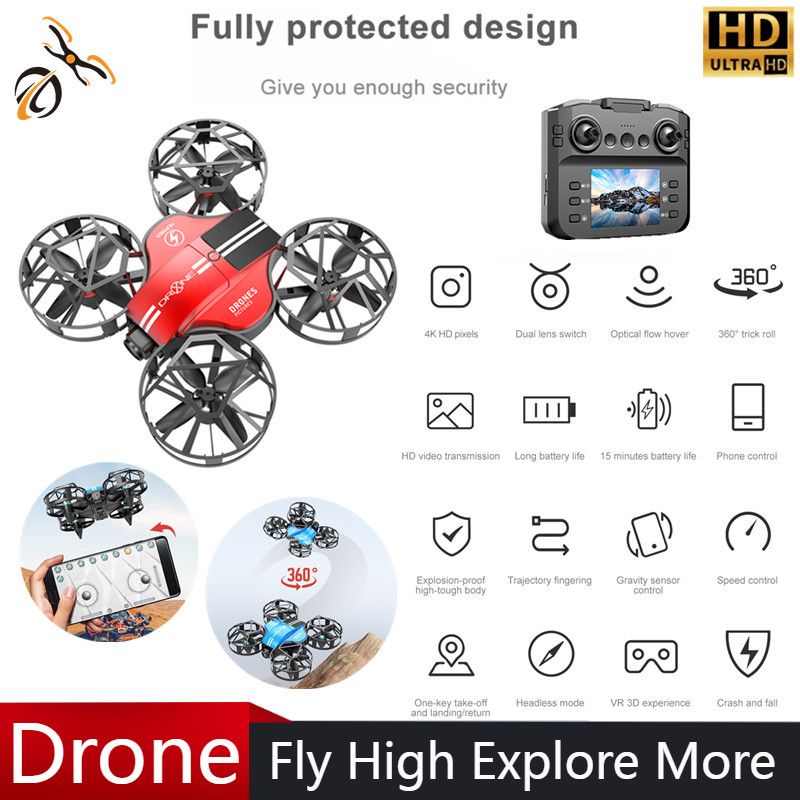 Drone Rc Ufo - NEW Mini Drone 812PRO profession HD