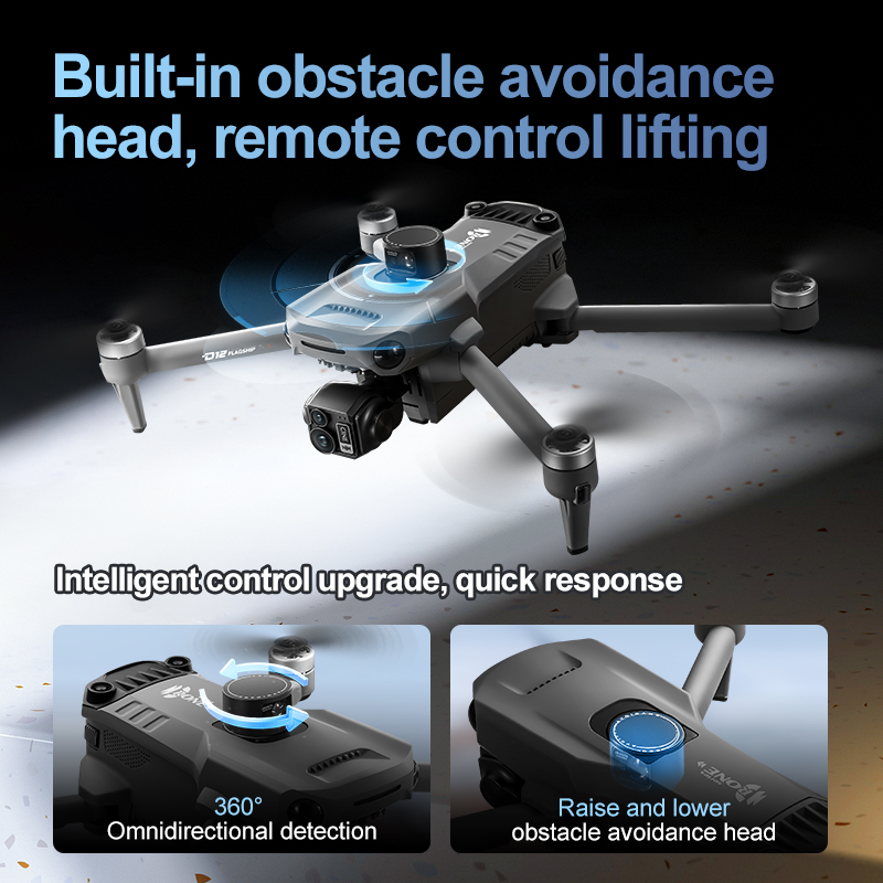 Drone RC Quadricóptero 8K com  - Drone Rc Folding avaliação e preço