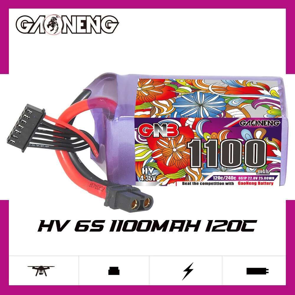 2 pces gwn 6s lipo bateria 22. - Drone Rc Leading avaliação e preço