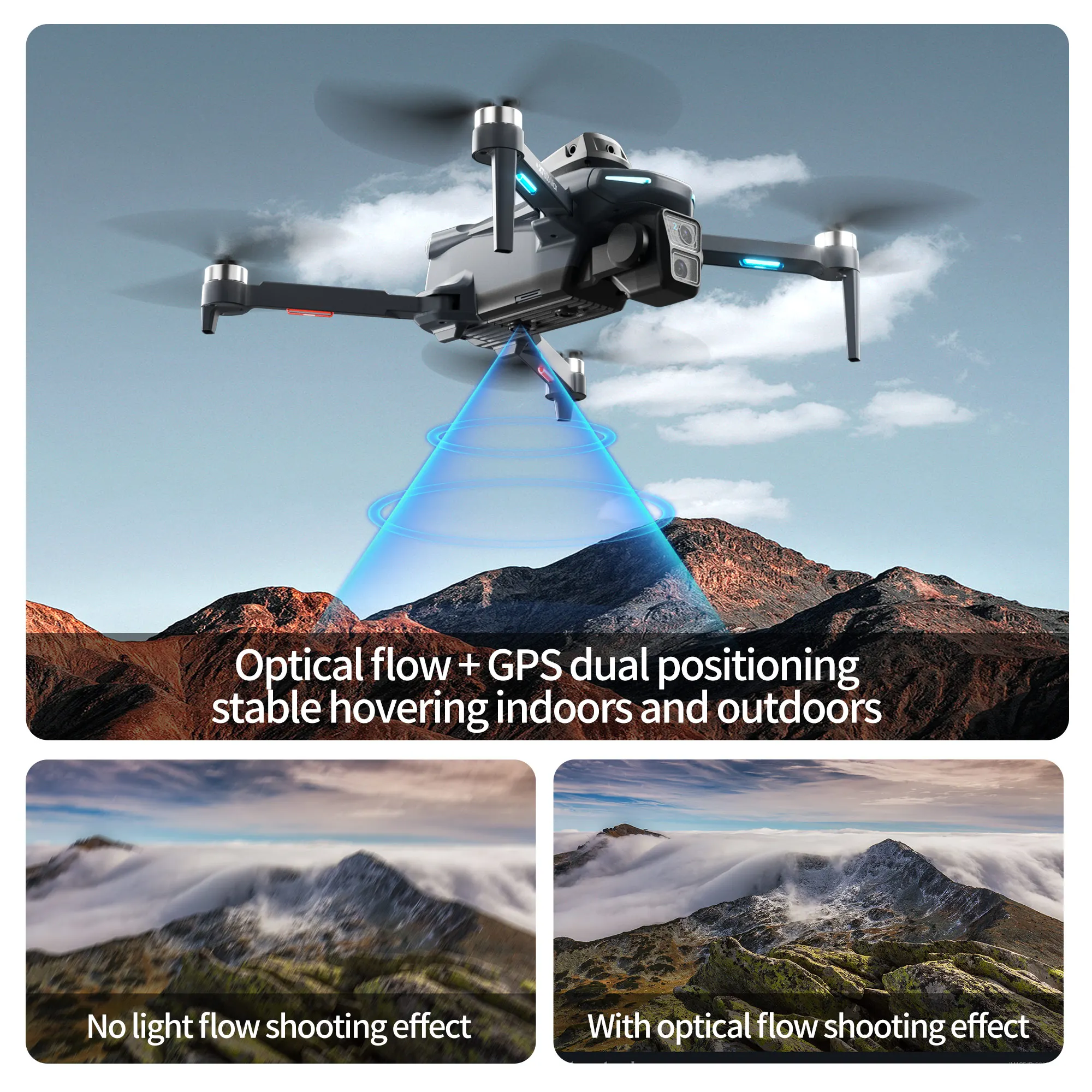 Drone Original XT606 Profissio - Drone Gps Rc Tt36 avaliação e preço