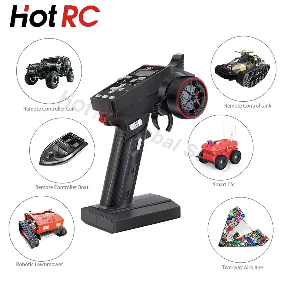 Transmissor de Rádio HotRC CT- - Drone Rc Boat avaliação e preço