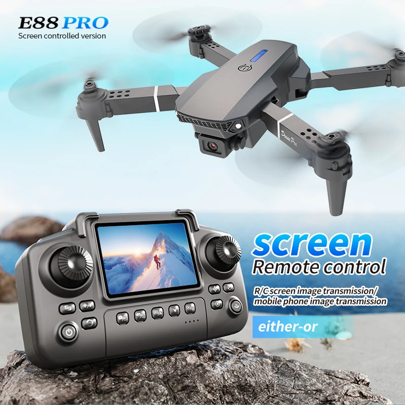 Profissional e88 pro drone com - Rc Drone E88 avaliação e preço