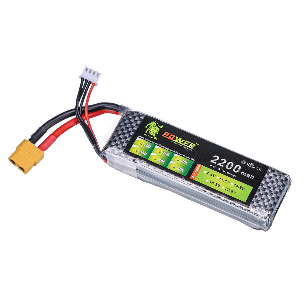 3S 11.1V 35C Lipo Bateria 2200 - Drone Rc Boat avaliação e preço