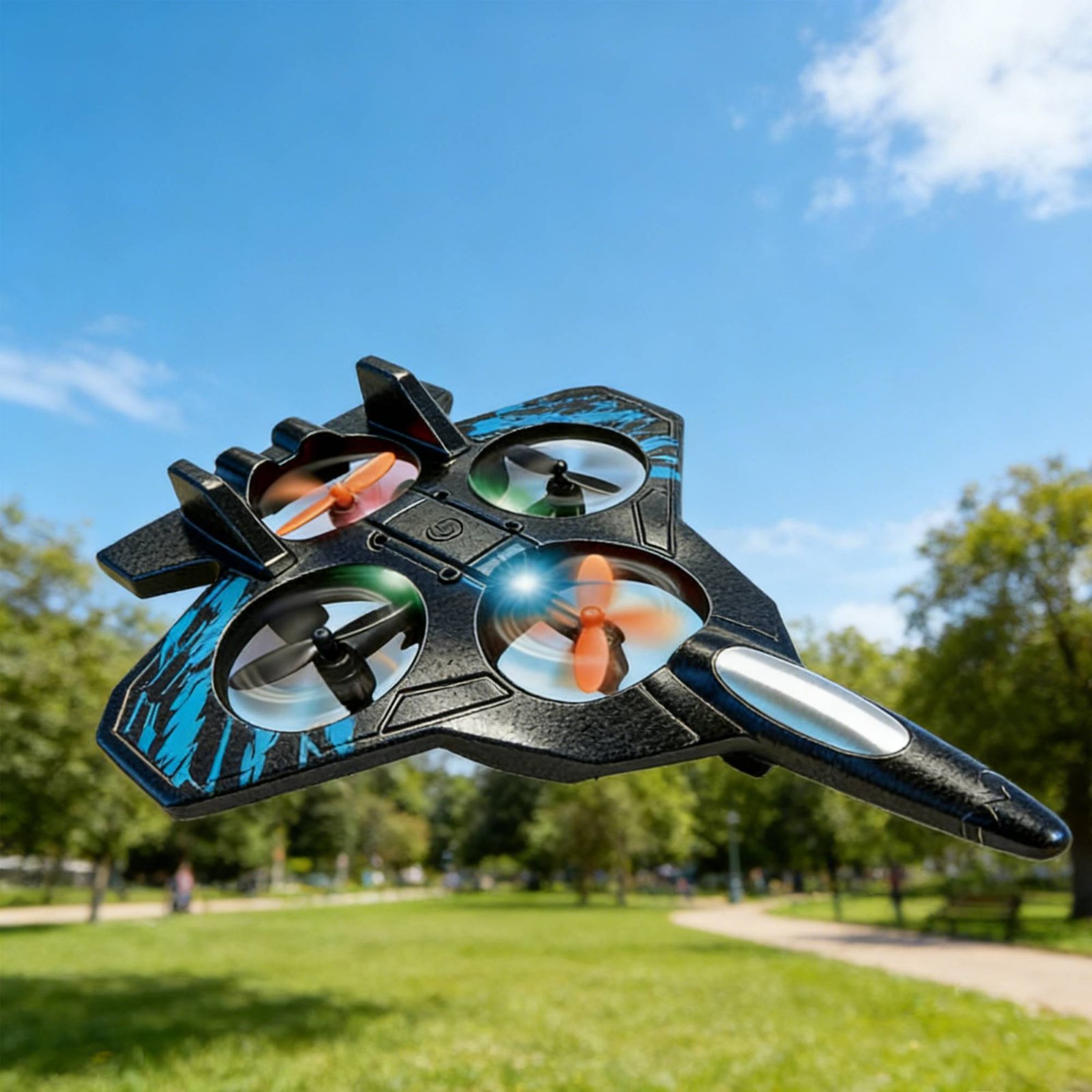 Drone Acrobático Resistente a  - Drone Rc Fighter Jet avaliação e preço