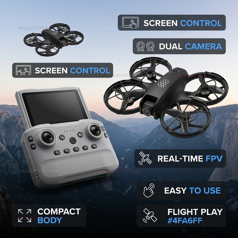 2026 NOVO M5 Avião de Fotograf - Drone Pro Rc Ufo avaliação e preço