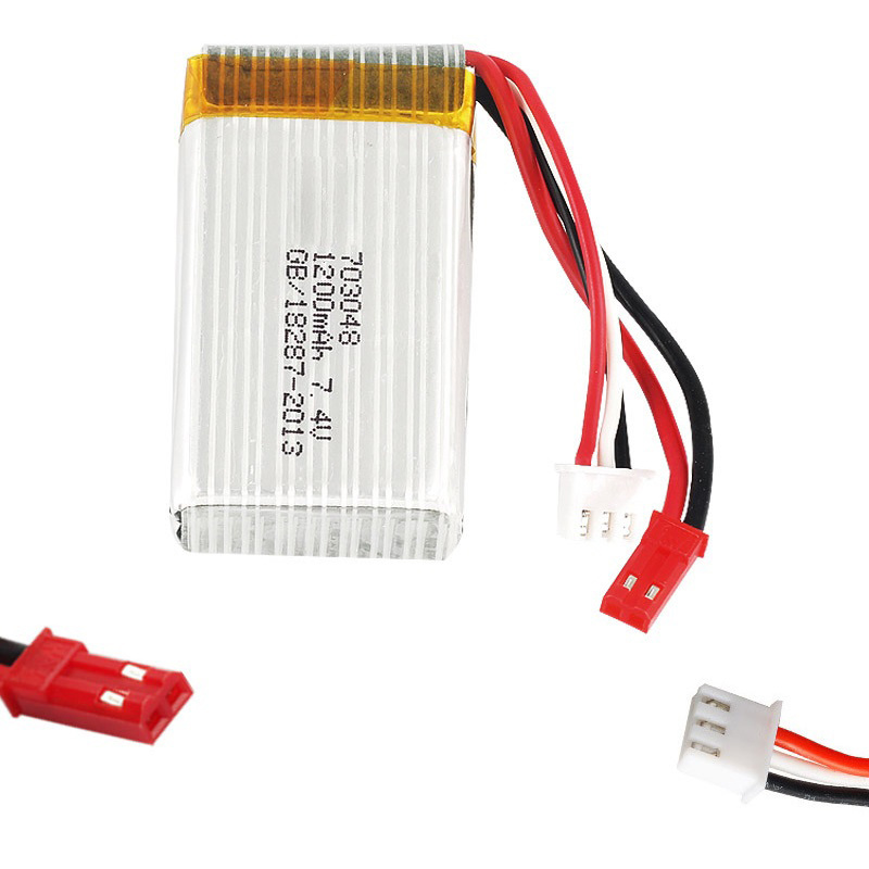 Bateria Lipo 2S 7,4V 1200mAh 7 - Drone Rc Leading avaliação e preço