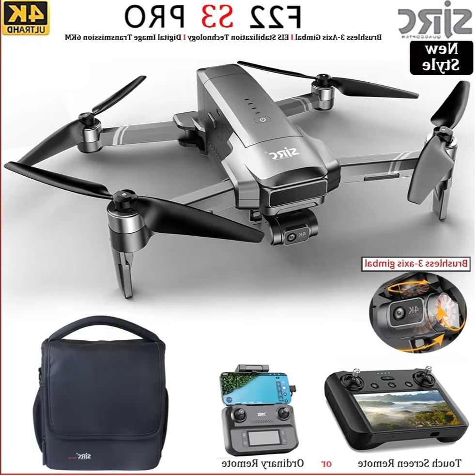 Quadricóptero RC dobrável SJRC - Drone Gps Rc Tt36 avaliação e preço