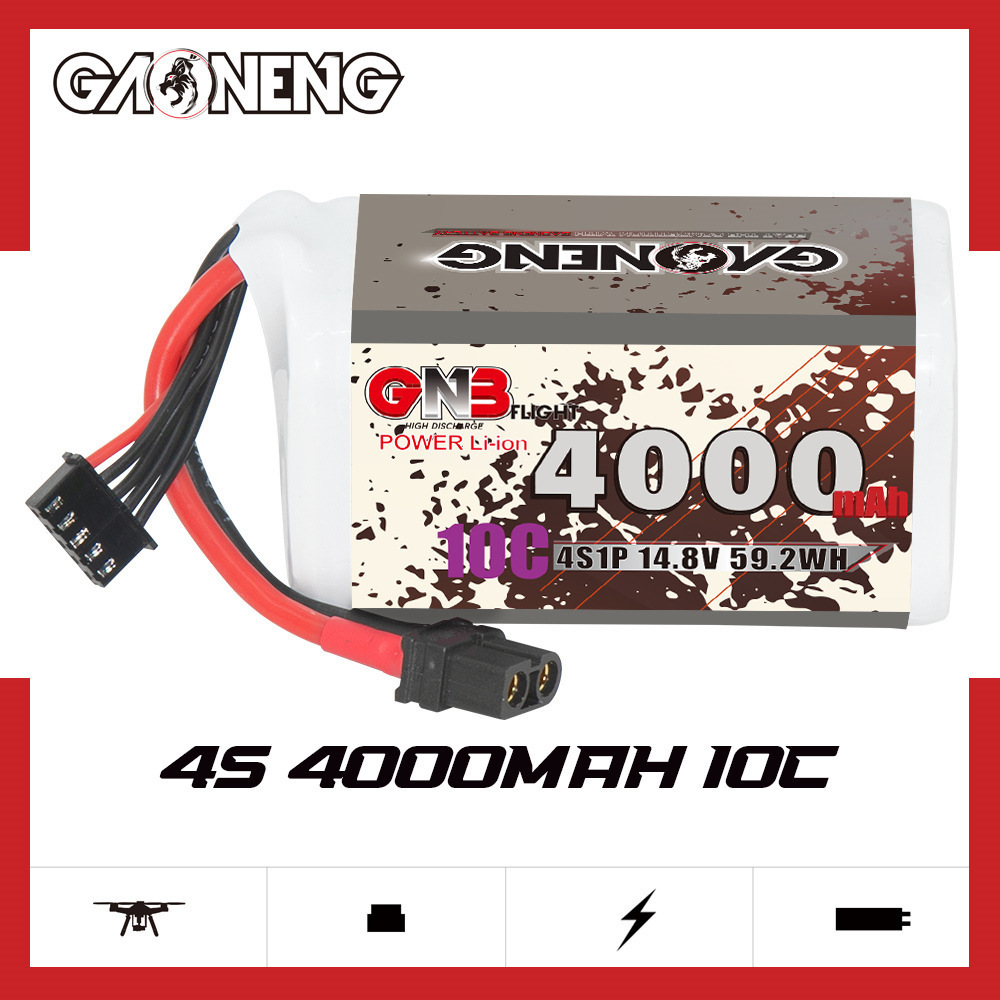 Gbn 4000mah 4S 14.8v 10c 20c c - Drone Rc Leading avaliação e preço
