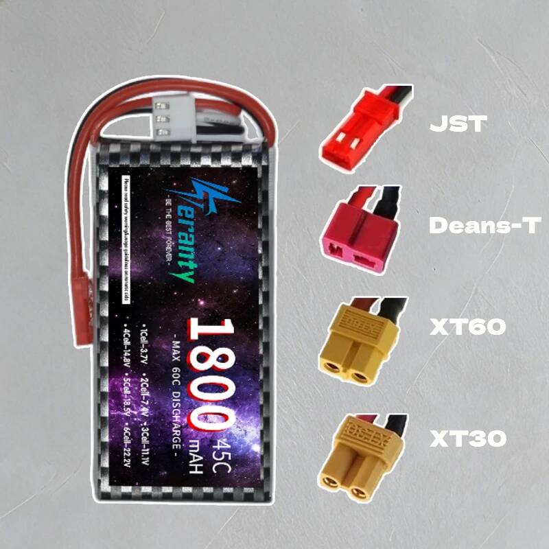 Bateria Lipo TERANTY 2S 3S 4S  - Drone Rc Leading avaliação e preço