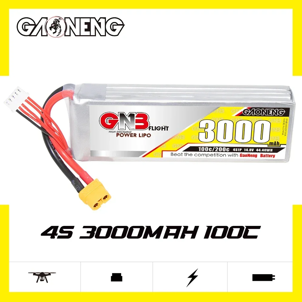 GAONENG GNB 3000mAh 4S 100C 20 - Drone Rc Boat avaliação e preço
