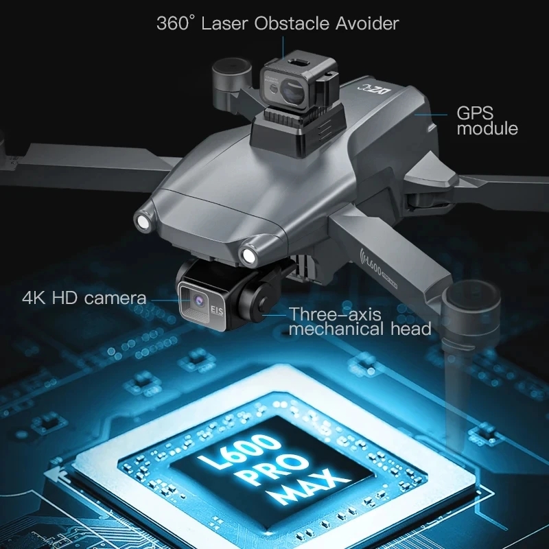 L600 pro max gps drone profiss - Drone Gps Rc Tt36 avaliação e preço