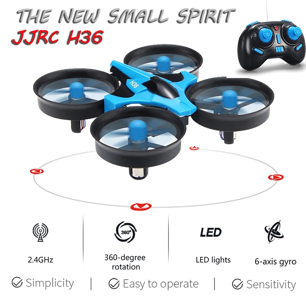 JJRC H36 Mini Drone 4ch Helicó - Drone Pro Rc Ufo avaliação e preço