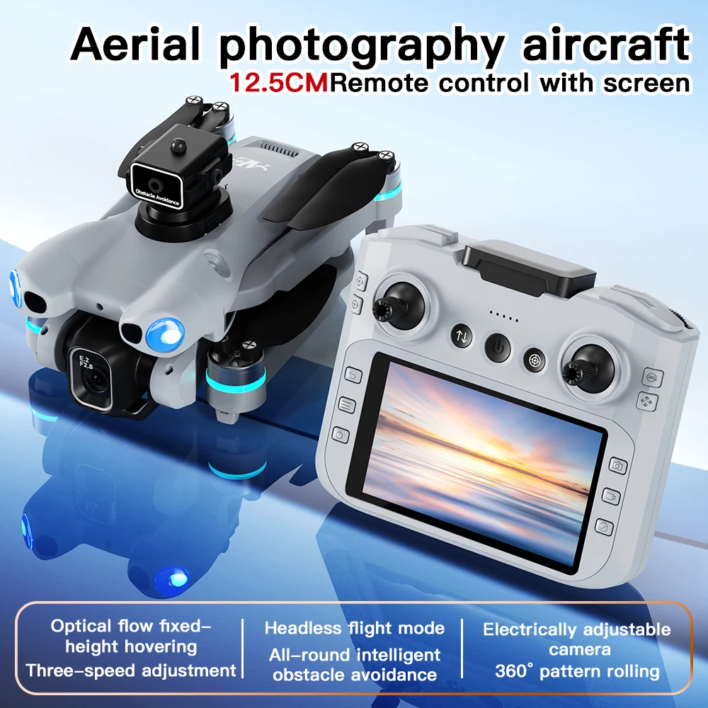 Drone AE5 Pro 8K HD com Tela d - Drone Pro Rc Ufo avaliação e preço
