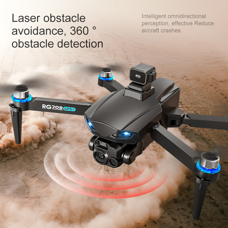 Novo drone 8k com câmera hd, l - Drone Rc Folding avaliação e preço
