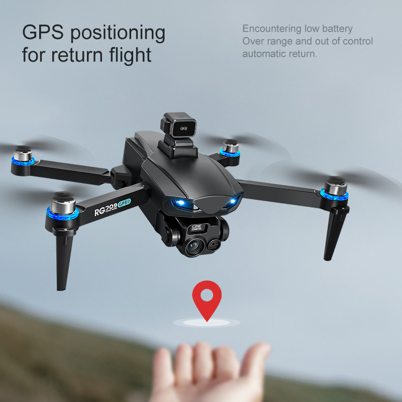 Novo drone 8k com câmera hd, l - Drone Rc Folding avaliação e preço