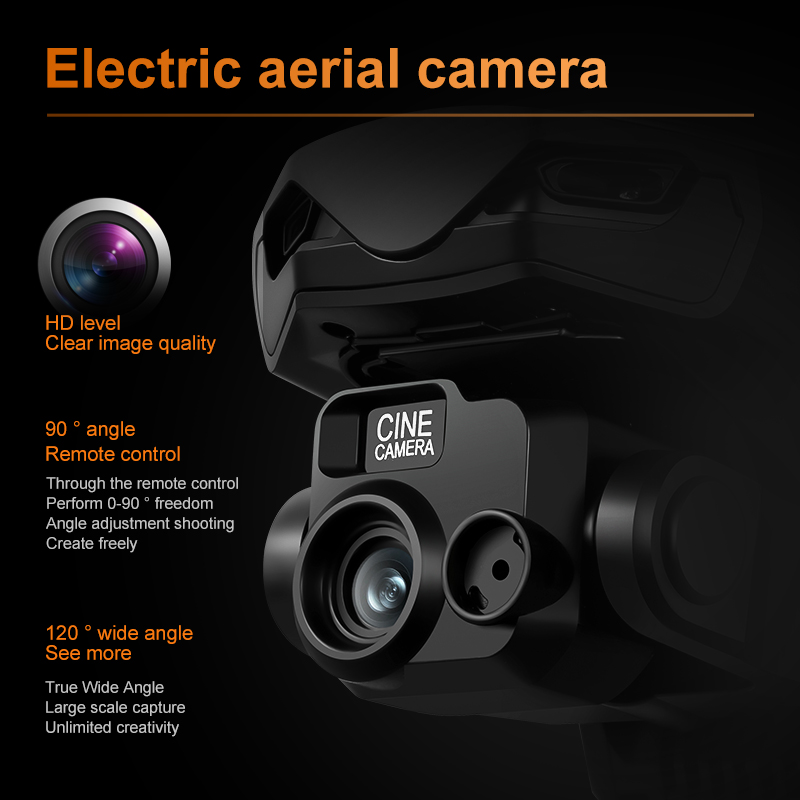 Novo drone 8k com câmera hd, l - Drone Rc Folding avaliação e preço