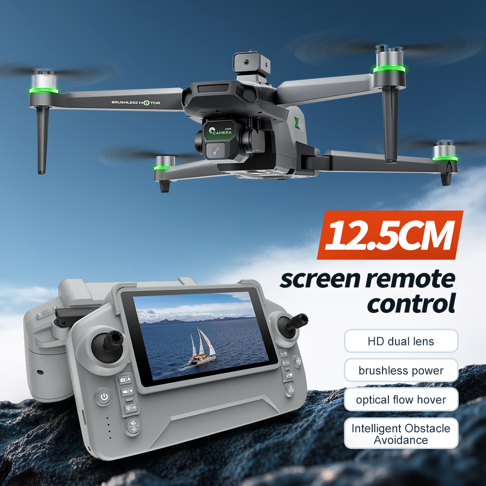 Drone Profissional ZH8 com Con - Drone Pro Rc Ufo avaliação e preço