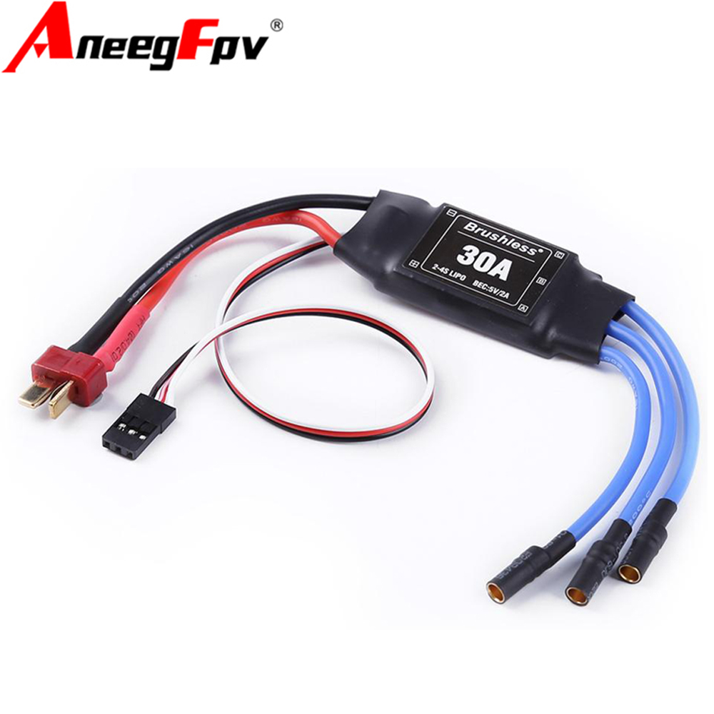 XXD 30A 2-4S ESC Controlador d - Drone Rc Boat avaliação e preço