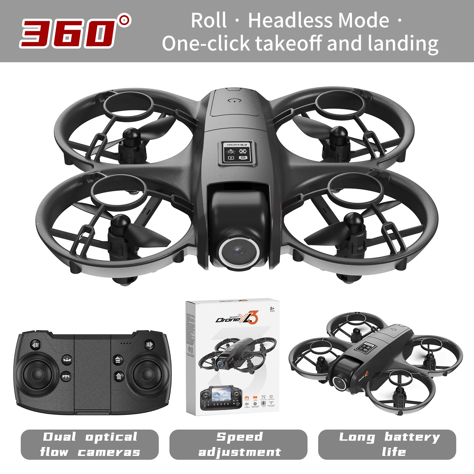 Novo Drone RC YL3 8K 1080P com - Drone Gps Rc Tt36 avaliação e preço