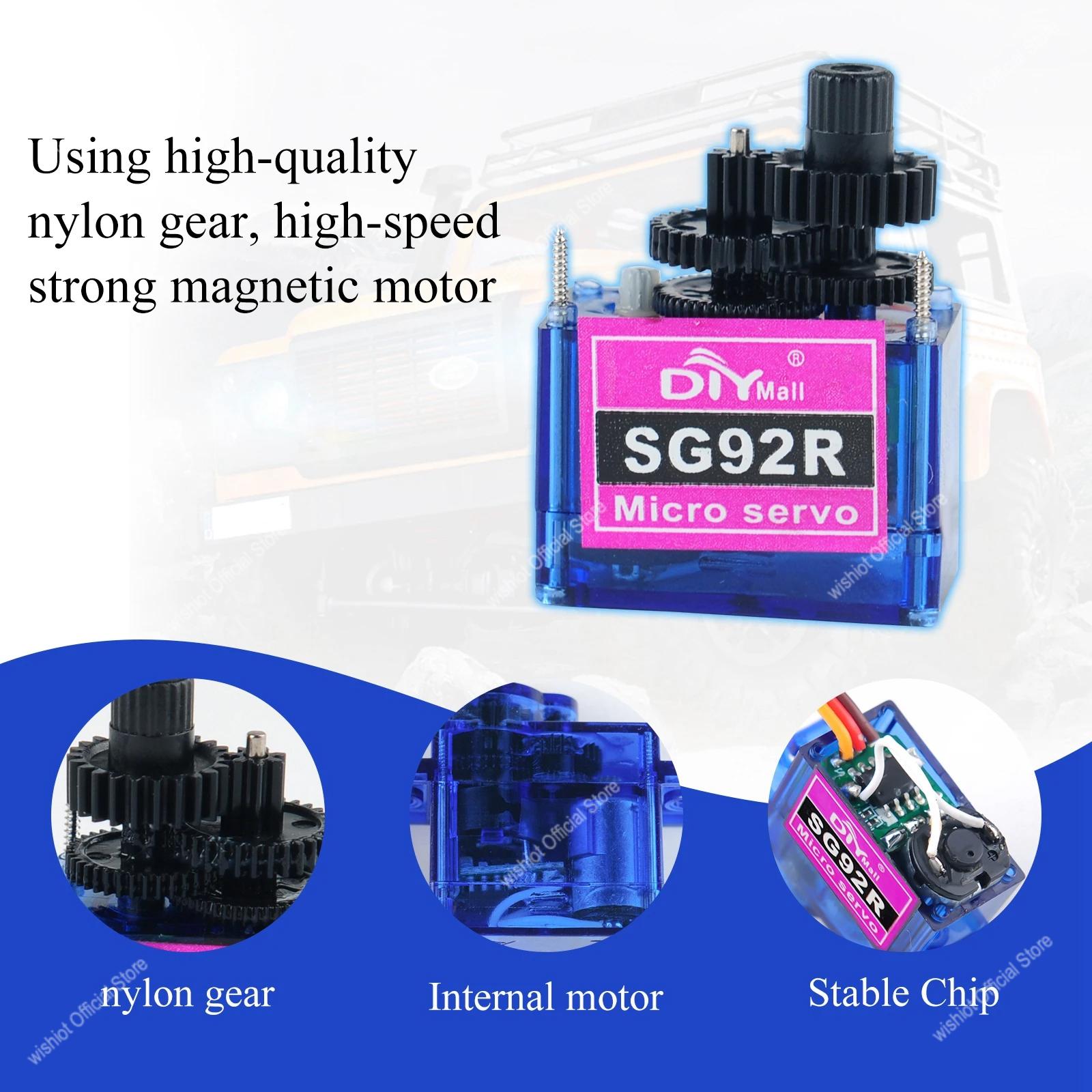 Sg92r micro servo motor 4.8-6v - Drone Rc Leading avaliação e preço