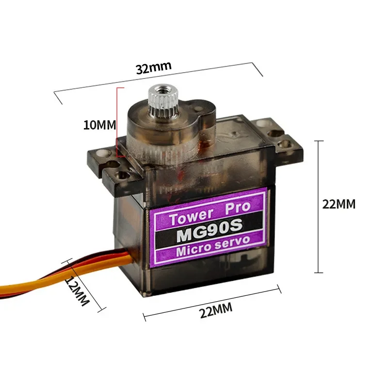Sg90/mg90s 9g micro servo digi - Drone Helicopter Rc avaliação e preço