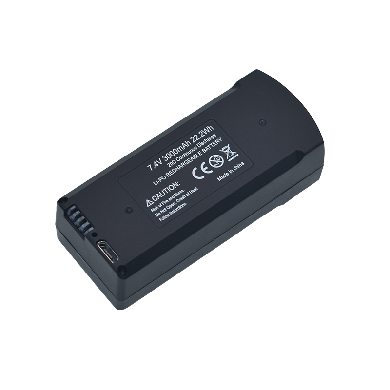 Bateria GPS V198 7.4V 3000mAh  - Drone Rc Leading avaliação e preço