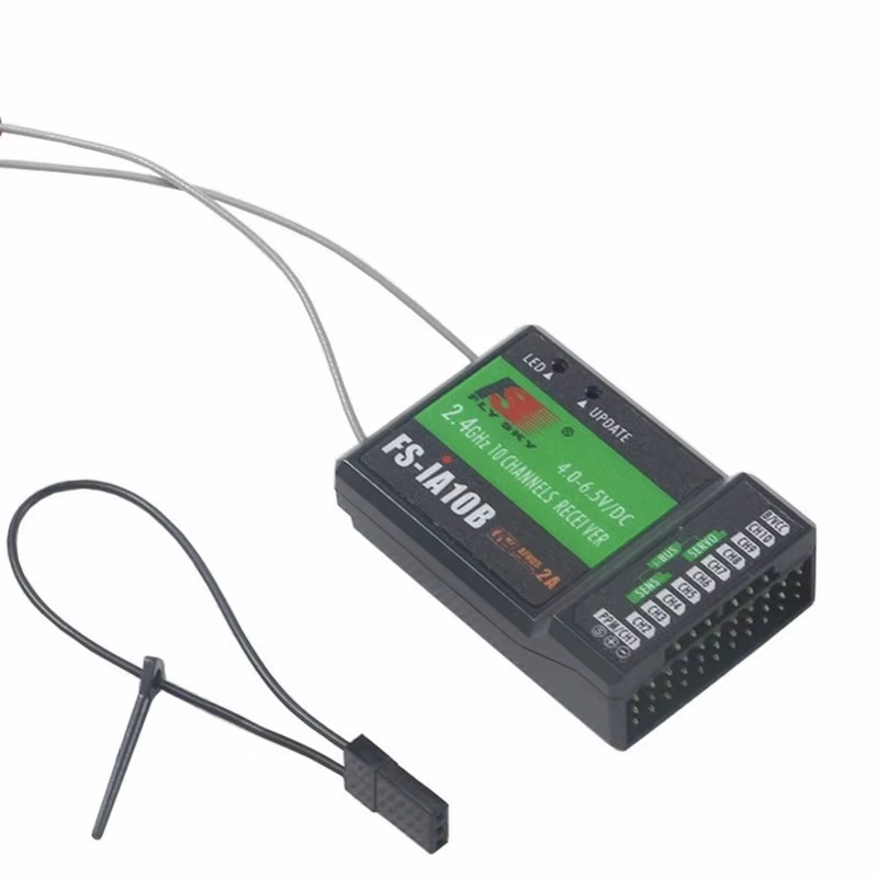 Receptor Flysky FS-iA10B 2.4G  - Drone Helicopter Rc avaliação e preço