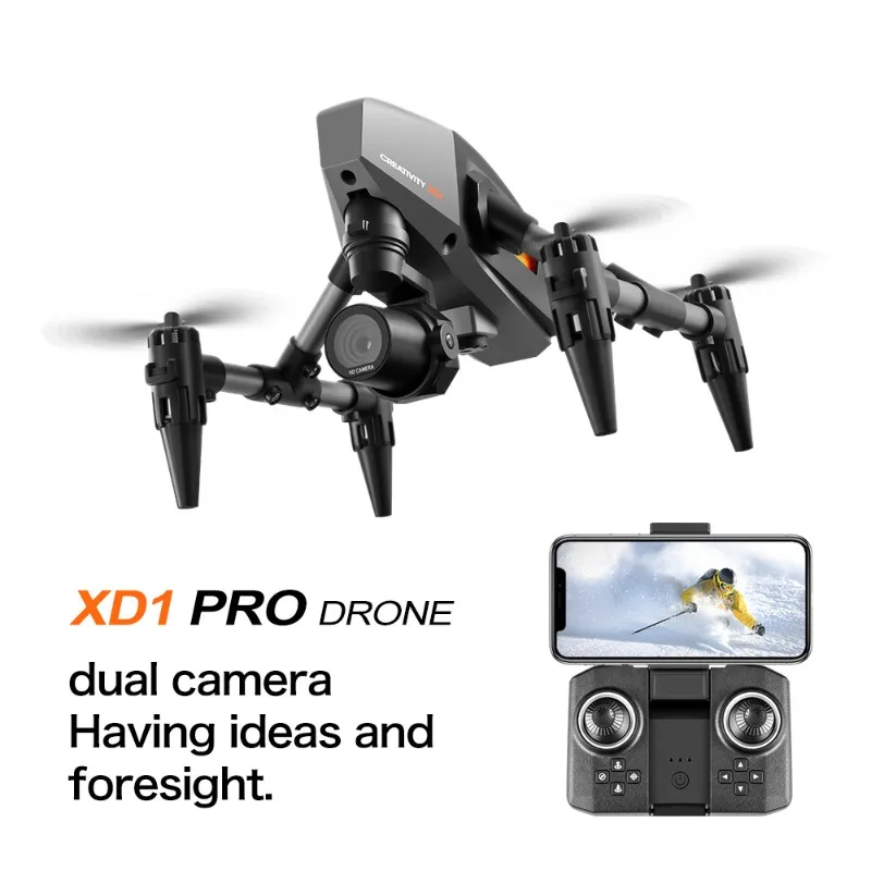 Xd1 pro mini drone câmera dupl - Drone Pro Rc Ufo avaliação e preço