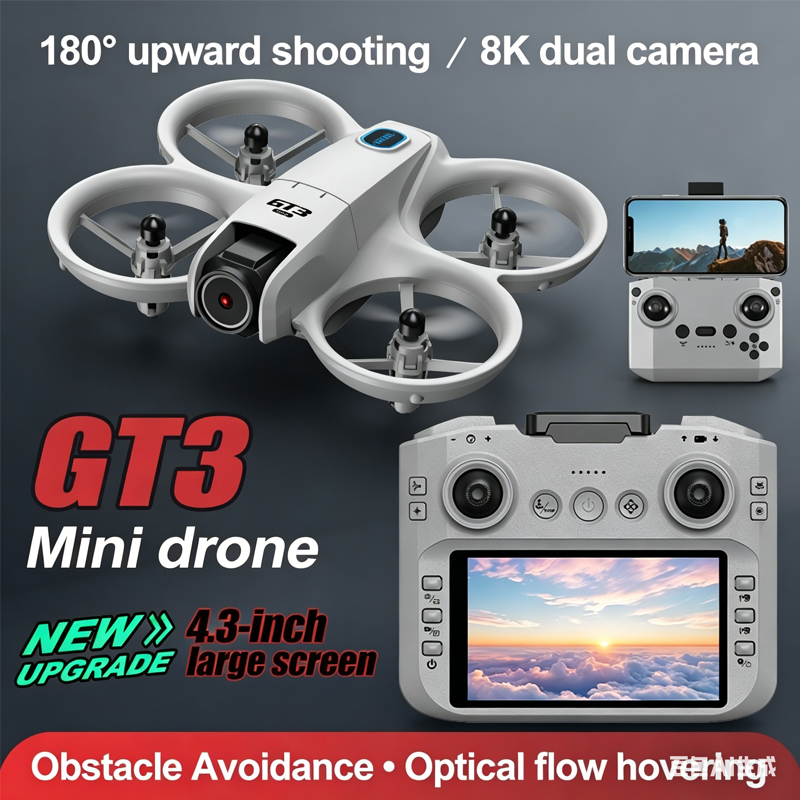 Mini Drone 2026 GT3/GT3 MAX Dr - Drone Pro Rc Ufo avaliação e preço