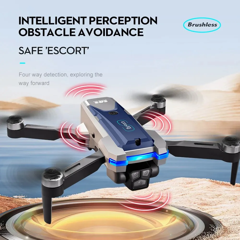 Dobrável RC S8S GPS Drone, 5G  - Drone Gps Rc Tt36 avaliação e preço
